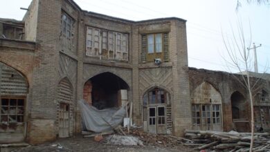 دانلود پروژه مرمت کاروانسرای حسینخانی
